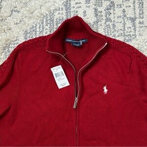 NWT Polo by Ralph Lauren Sport Zip Up Sweater Women’s Sz XL